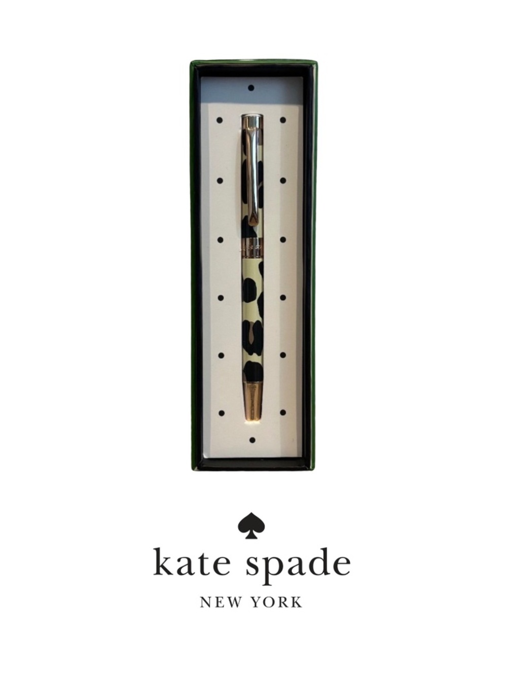 Kate Spade Leopard Print Ballpoint Pen